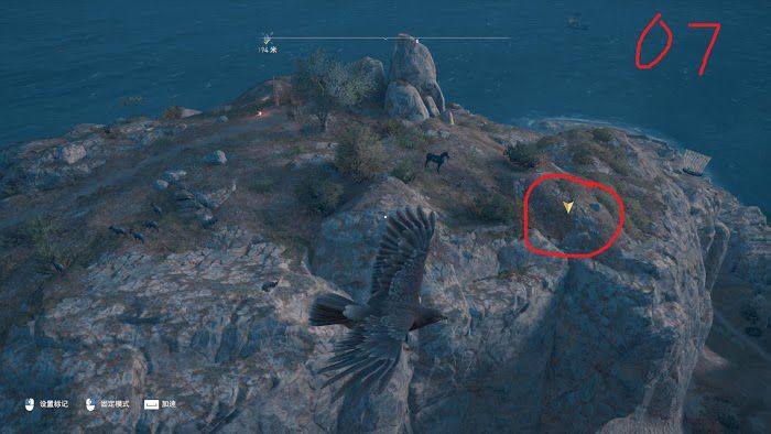 刺客教條 奧德賽 (Assassin's Creed Odyssey) 新手村奧利哈鋼地圖位置