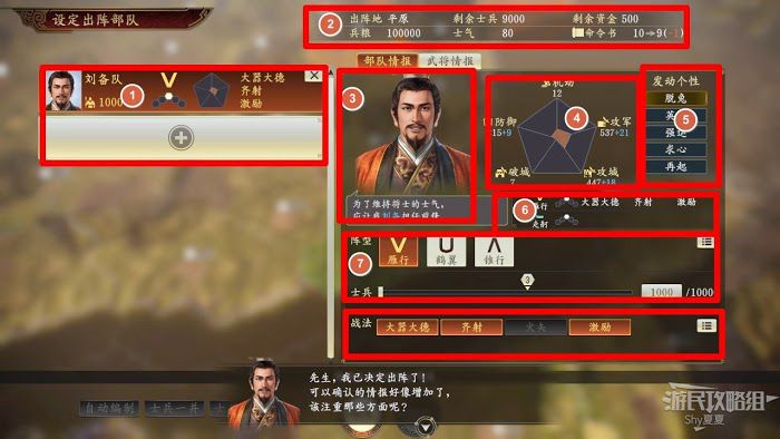 三國志14 (Sangokushi 14) 提高國力、部隊出陣與戰鬥基礎教學