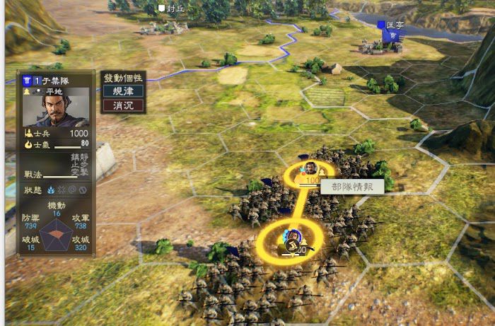 三國志14 (Sangokushi 14) 武將特性加成數值測試