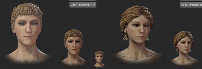 十字軍之王3 (Crusader Kings 3) 高顏值捏臉DNA資料分享