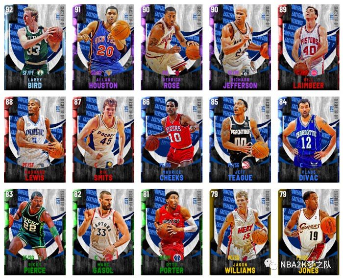 NBA 2K21 TIP-OFF卡包球員卡介紹