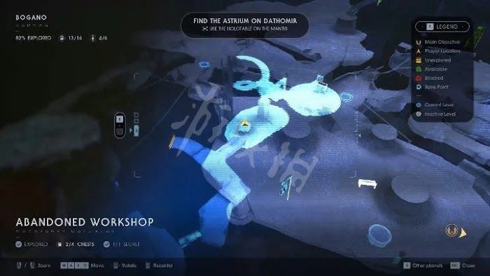 星際大戰 絕地 組織殞落 博加諾星全寶箱位置分享