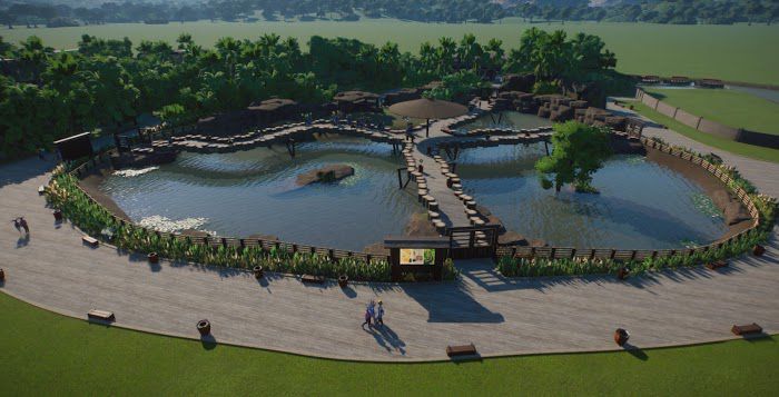 動物園之星 (Planet Zoo) 品牌模式原始森林動物園經營與佈局攻略