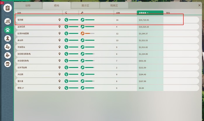 動物園之星 (Planet Zoo) 品牌模式原始森林動物園經營與佈局攻略
