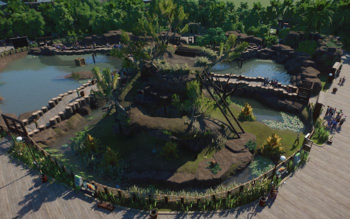 動物園之星 (Planet Zoo) 品牌模式原始森林動物園經營與佈局攻略