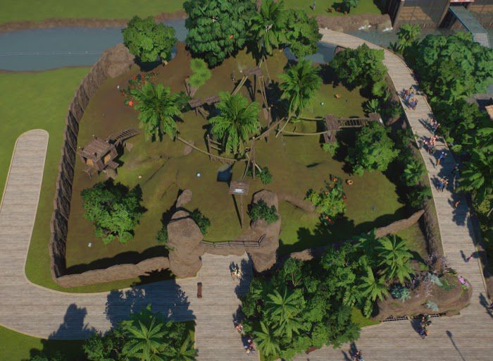 動物園之星 (Planet Zoo) 品牌模式原始森林動物園經營與佈局攻略