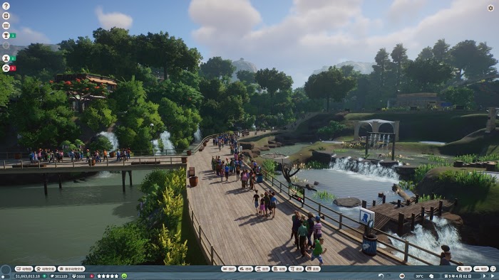 動物園之星 (Planet Zoo) 熱帶動物園景觀佈局與經營心得