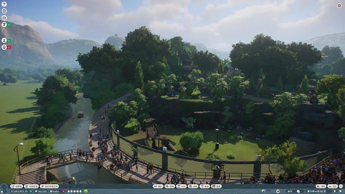 動物園之星 (Planet Zoo) 熱帶動物園景觀佈局與經營心得