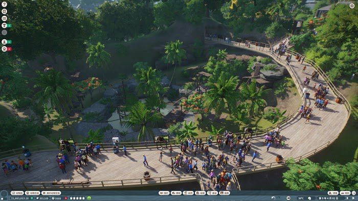動物園之星 (Planet Zoo) 熱帶動物園景觀佈局與經營心得