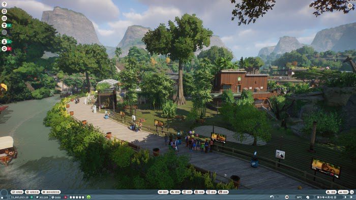 動物園之星 (Planet Zoo) 熱帶動物園景觀佈局與經營心得