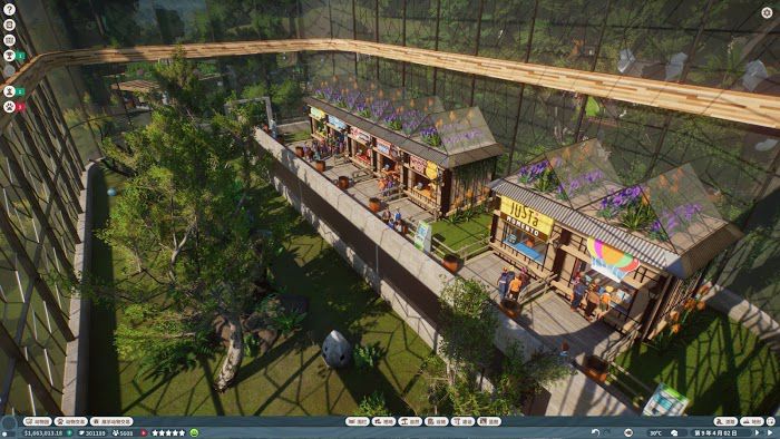 動物園之星 (Planet Zoo) 熱帶動物園景觀佈局與經營心得