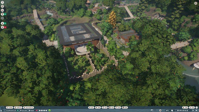 動物園之星 (Planet Zoo) 熱帶動物園景觀佈局與經營心得