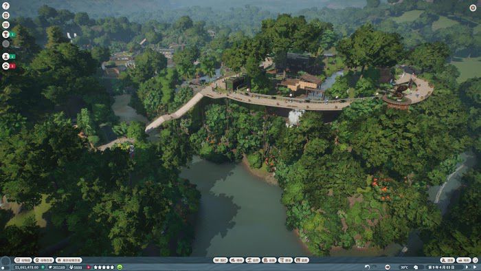 動物園之星 (Planet Zoo) 熱帶動物園景觀佈局與經營心得