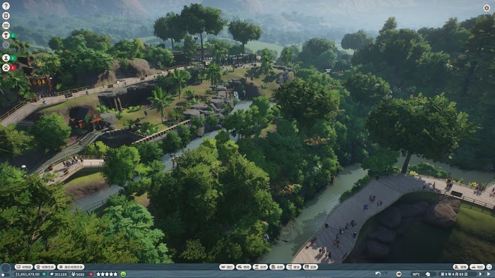 動物園之星 (Planet Zoo) 熱帶動物園景觀佈局與經營心得