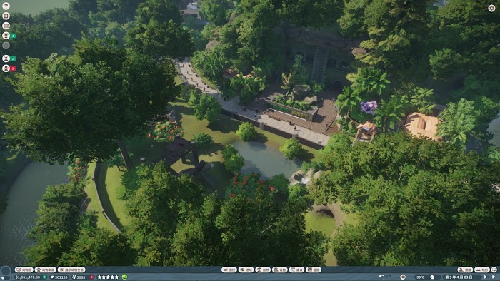 動物園之星 (Planet Zoo) 熱帶動物園景觀佈局與經營心得