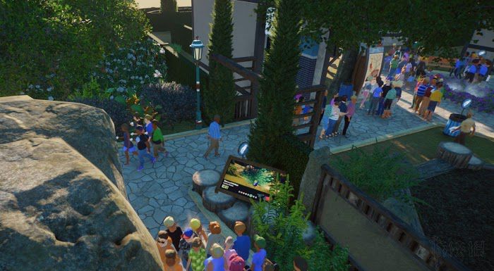 動物園之星 (Planet Zoo) 部分動物園區全景觀展示