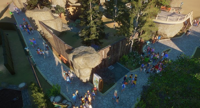 動物園之星 (Planet Zoo) 部分動物園區全景觀展示