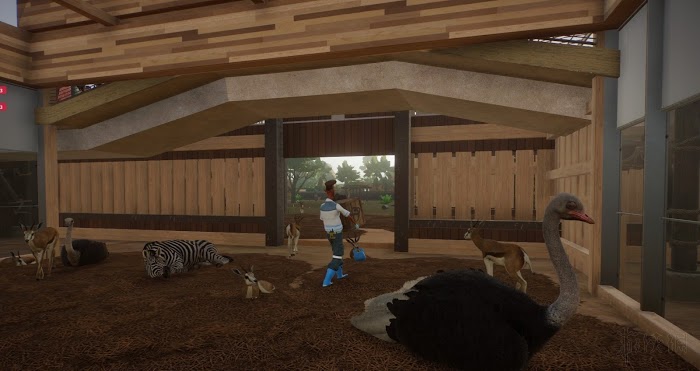 動物園之星 (Planet Zoo) 部分動物園區全景觀展示