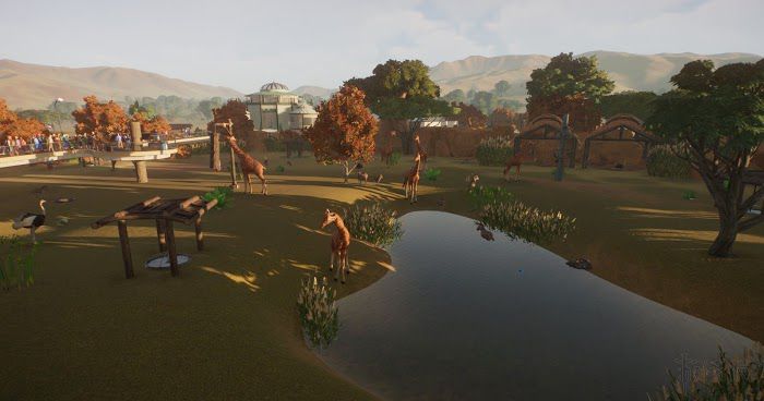 動物園之星 (Planet Zoo) 部分動物園區全景觀展示