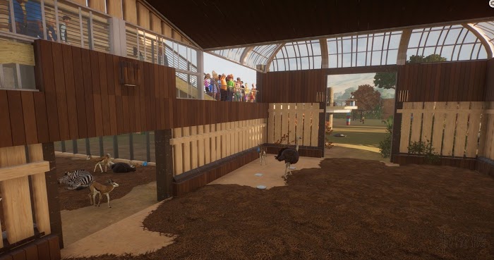 動物園之星 (Planet Zoo) 部分動物園區全景觀展示