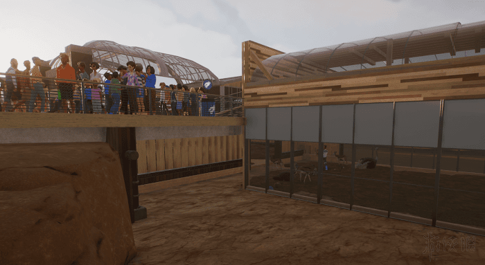 動物園之星 (Planet Zoo) 部分動物園區全景觀展示