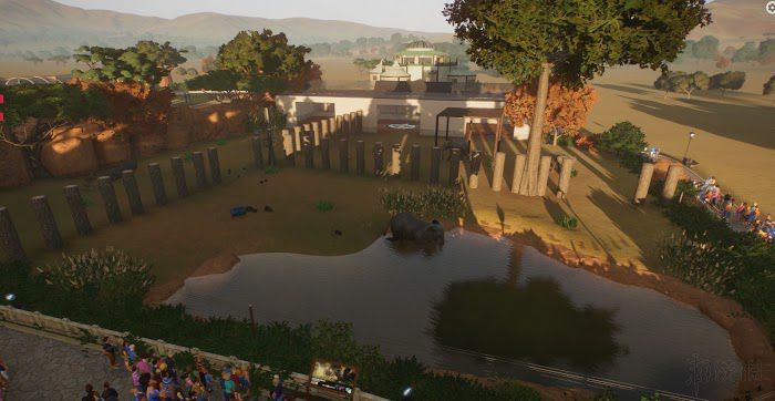 動物園之星 (Planet Zoo) 部分動物園區全景觀展示