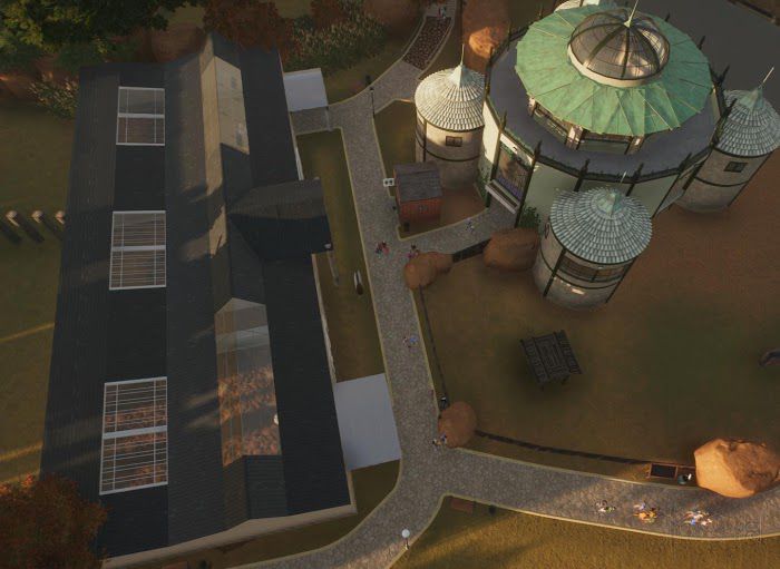 動物園之星 (Planet Zoo) 部分動物園區全景觀展示