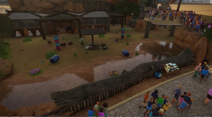 動物園之星 (Planet Zoo) 部分動物園區全景觀展示