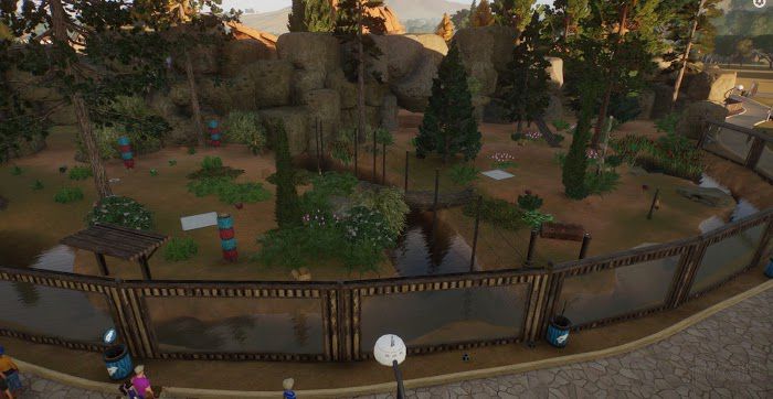 動物園之星 (Planet Zoo) 部分動物園區全景觀展示