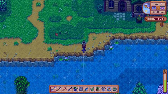 星露谷物語 (Stardew Valley) 金星釣魚地點整理