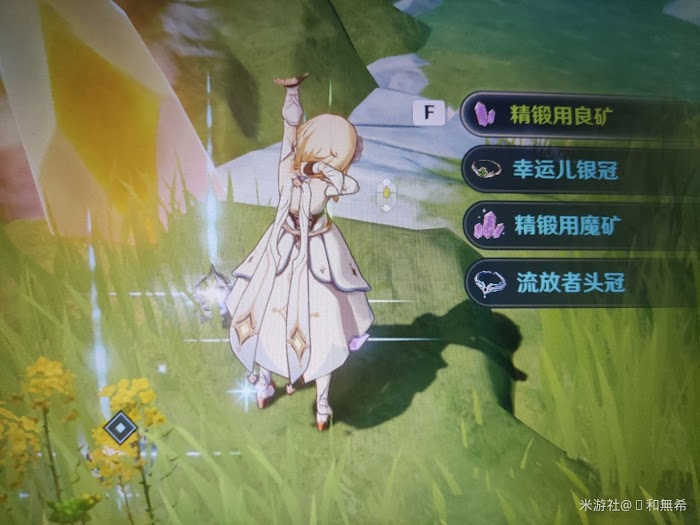 原神 (Genshin Impact) 無妄坡山頂寶藏解謎心得