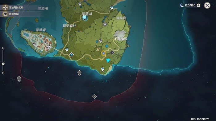 原神 (Genshin Impact) 大世界寶箱與風神瞳位置分享