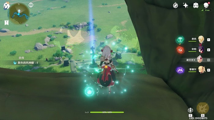 原神 (Genshin Impact) 大世界寶箱與風神瞳位置分享