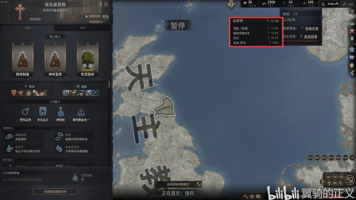 十字軍之王3 (Crusader Kings 3) 虔誠作用與教義特點解析
