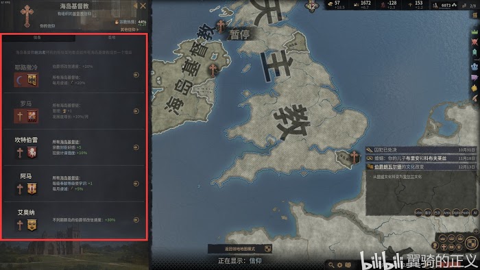十字軍之王3 (Crusader Kings 3) 虔誠作用與教義特點解析