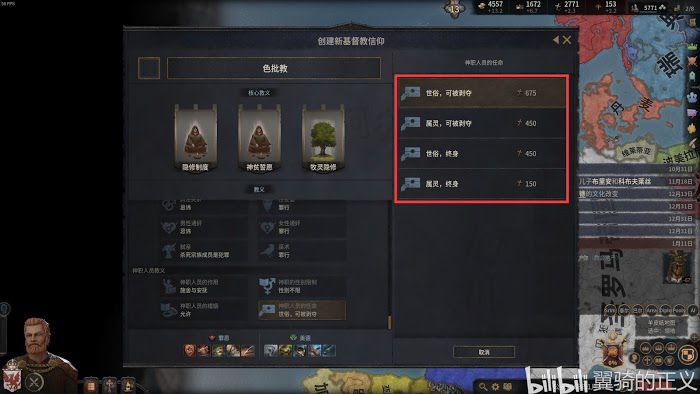 十字軍之王3 (Crusader Kings 3) 虔誠作用與教義特點解析