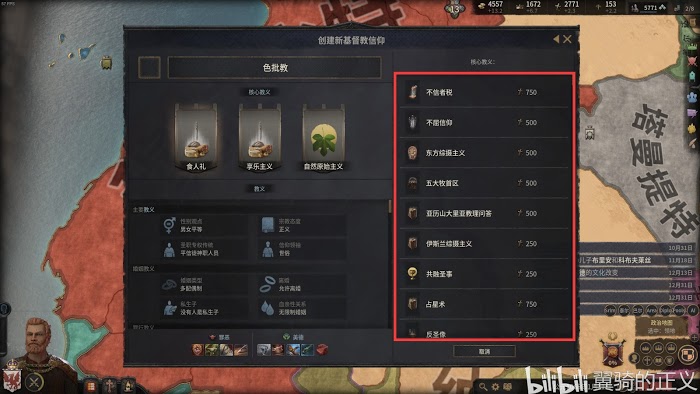 十字軍之王3 (Crusader Kings 3) 虔誠作用與教義特點解析