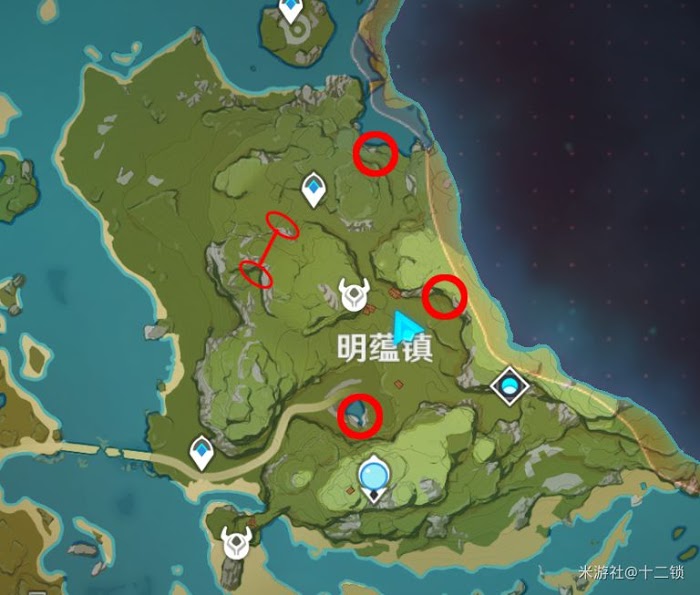 原神 (Genshin Impact) 明蘊鎮支線任務攻略