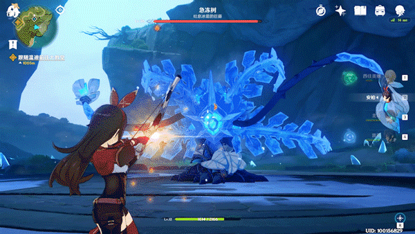 原神 (Genshin Impact) 急凍樹BOSS打法教學