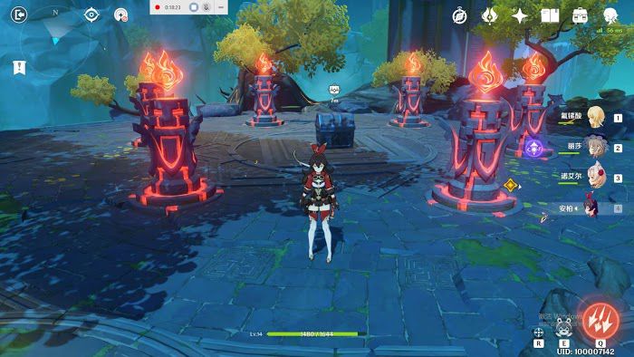 原神 (Genshin Impact) 留雲借風洞天寶箱解謎方法