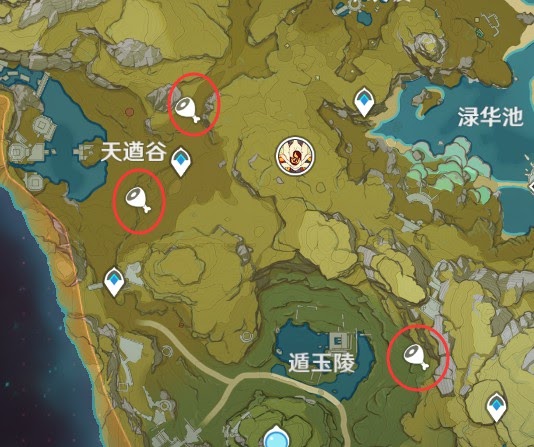 原神 (Genshin Impact) 仙跳牆所需食材位置