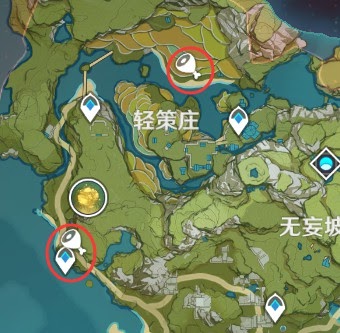 原神 (Genshin Impact) 仙跳牆所需食材位置