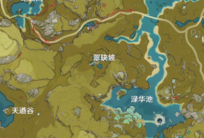 原神 (Genshin Impact) 聖遺物收集路線分享