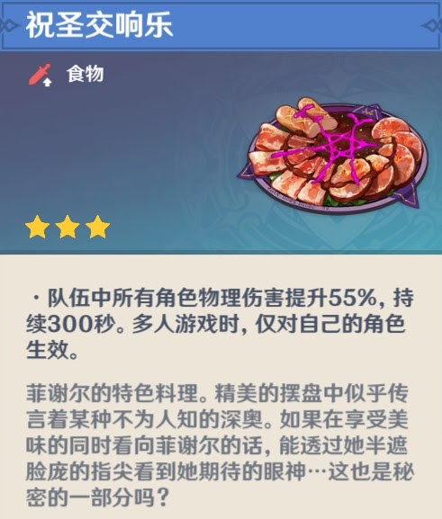 原神 (Genshin Impact) 全特殊料理介紹與製作方式分享
