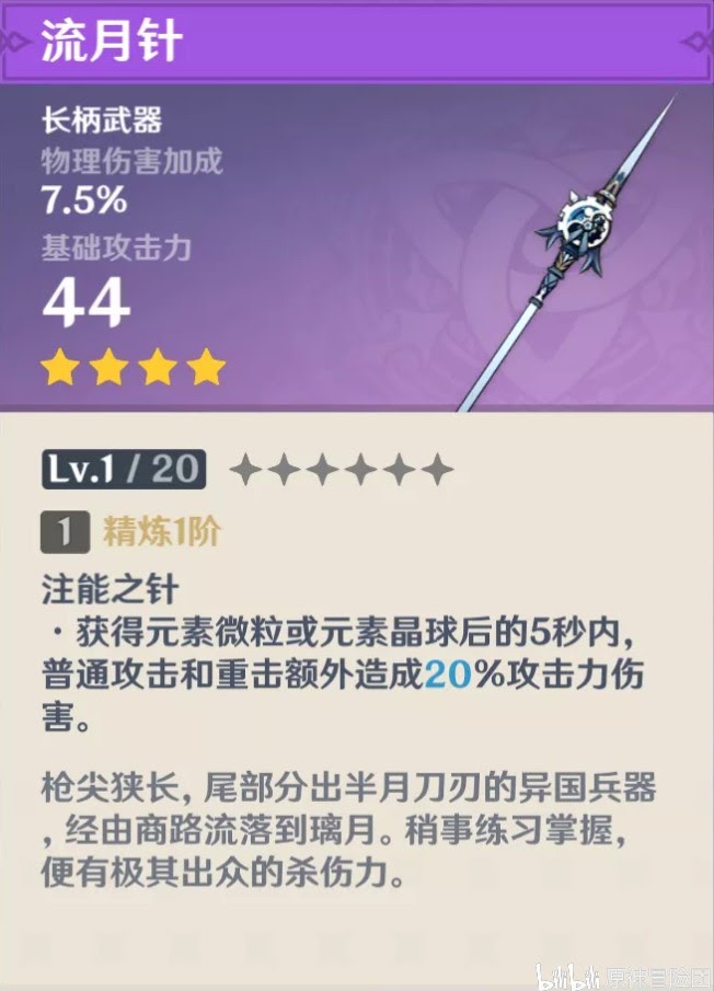 原神 (Genshin Impact) 武器原胚鍛造推薦