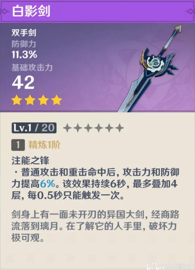 原神 (Genshin Impact) 武器原胚鍛造推薦