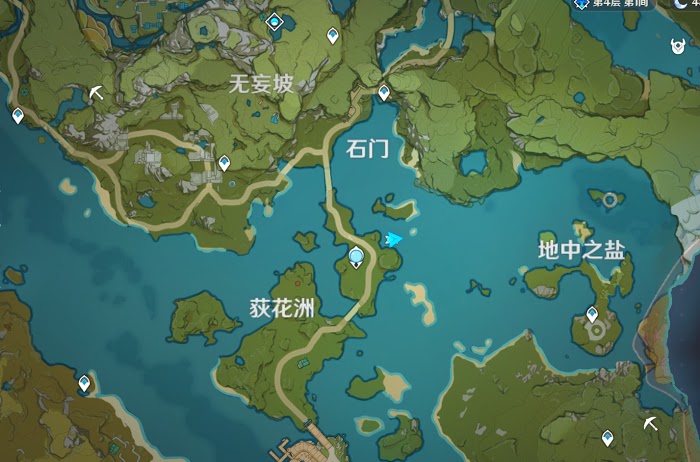 原神 (Genshin Impact) 蓮蓬採集位置方法