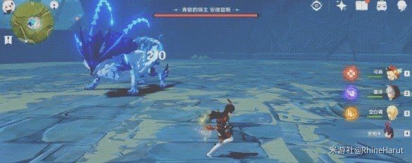 原神 (Genshin Impact) 北風狼招式解析與打法講解