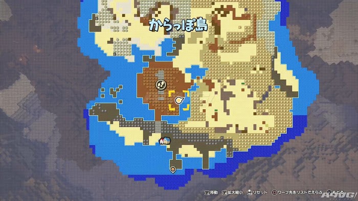勇者鬥惡龍 創世小玩家 2 破壞神席德與空蕩島 地下神殿位置攻略