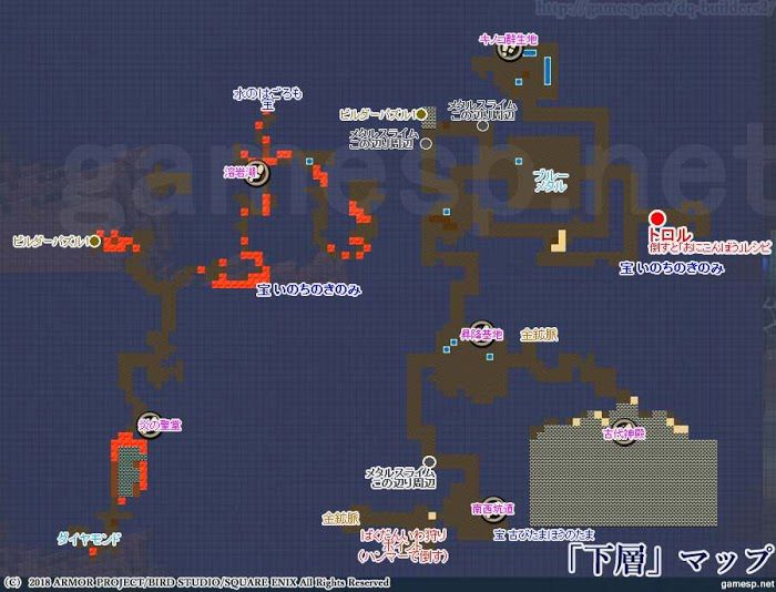 勇者鬥惡龍 創世小玩家 2 破壞神席德與空蕩島 全標記地圖詳解
